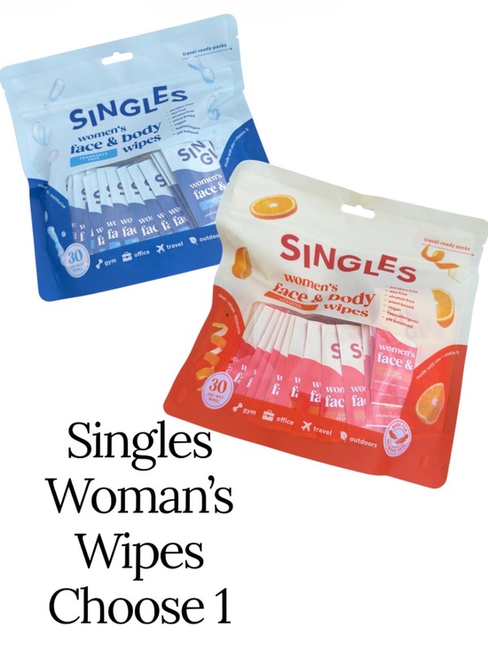 Singles Other - Singles pH Balanced 30ct Women’s Face & Body Wipes